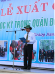 Lễ xuất quân chương trình Học kì quân đội 2018