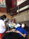 Tuổi trẻ huyện Thăng Bình tham gia hiến máu đợt I