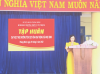 Đoàn trường THPT Lý Tự Trọng tập huấn Dạy học theo hướng tích cực hóa hoạt động của học sinh