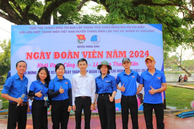 Huyện đoàn Thăng Bình tổ chức Ngày đoàn viên năm 2024
