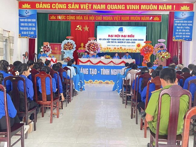 Bình Chánh tổ chức thành công Đại hội Đại biểu Hội LHTN Việt Nam xã lần thứ VII, nhiệm kỳ 2024-2029.