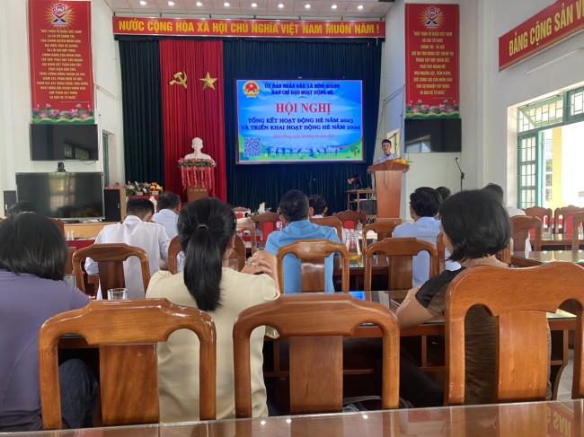 Bình Giang: Triển khai nhiệm vụ hoạt động hè năm 2024