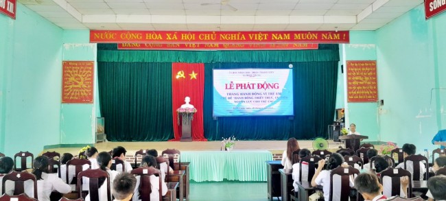 Bình Trung: Phối hợp tổ chức Lễ phát động Tháng hành động vì trẻ em năm 2024