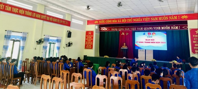 Tuổi trẻ Bình Hải tổ chức Ngày hội Kỹ năng thanh niên năm 2024