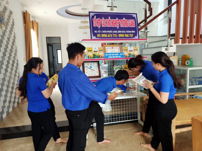 Tuổi trẻ xã Bình Đào Địa phương tiếp tục duy trì phát triển tổ hợp tác Trường Giang