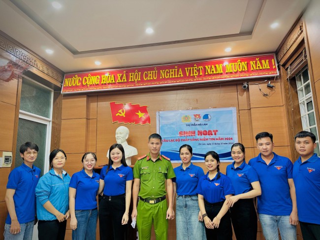 Duy trì Câu lạc bộ thắp sáng niềm tin tại thị trấn Hà Lam