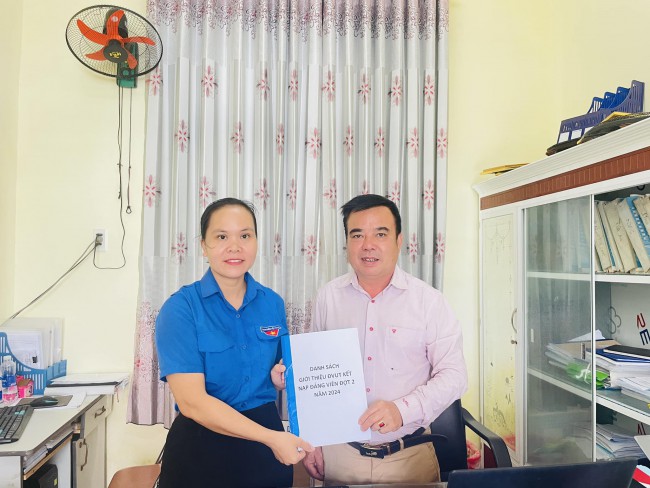 Bình Minh: Giới thiệu ĐVUT kết nạp đảng năm 2024