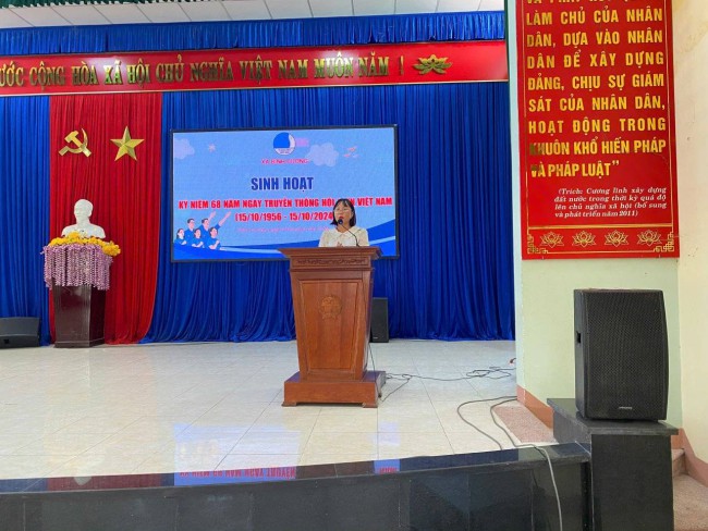 Tổ chức sinh hoạt kỷ niệm 68 năm Ngày truyền thống Hội LHTN VN (15/10/1956_15/10/2024)