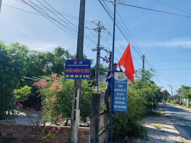 Bình Giang: Duy trì và nâng cấp “Tuyến đường Thanh niên tự quản”