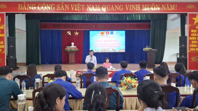Đoàn xã Bình Nguyên Phối hợp tổ chức Chương trình Đối thoại giữa Chủ tịch UBND xã với Đoàn viên, thanh niên, sinh viên và học sinh theo Luật thanh niên năm 2020