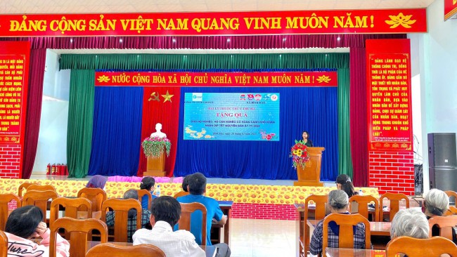 Tuổi trẻ Bình Đào Phối hợp tổ chức chương trình Xuân yêu thương