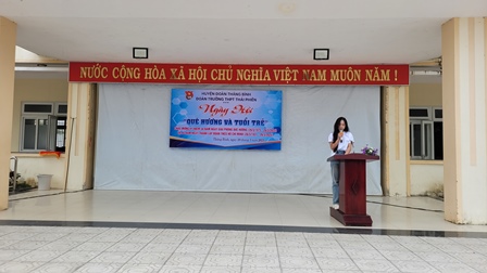 Đoàn trường THPT Thái Phiên tổ chức Ngày hội "Quê hương và Tuổi trẻ"