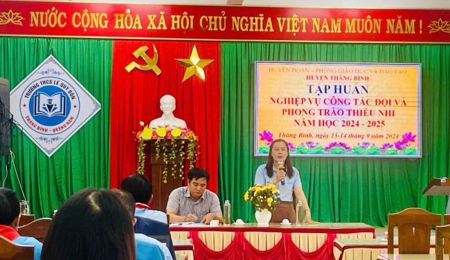 Đảm bảo chế độ chính sách cho Giáo viên làm Tổng phụ trách Đội