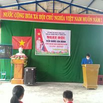 Đoàn xã Bình Tú phối hợp Liên đội trườngTHCS Lý Thường kiệt tổ chức Ngày hội " Tiến bước lên Đoàn"