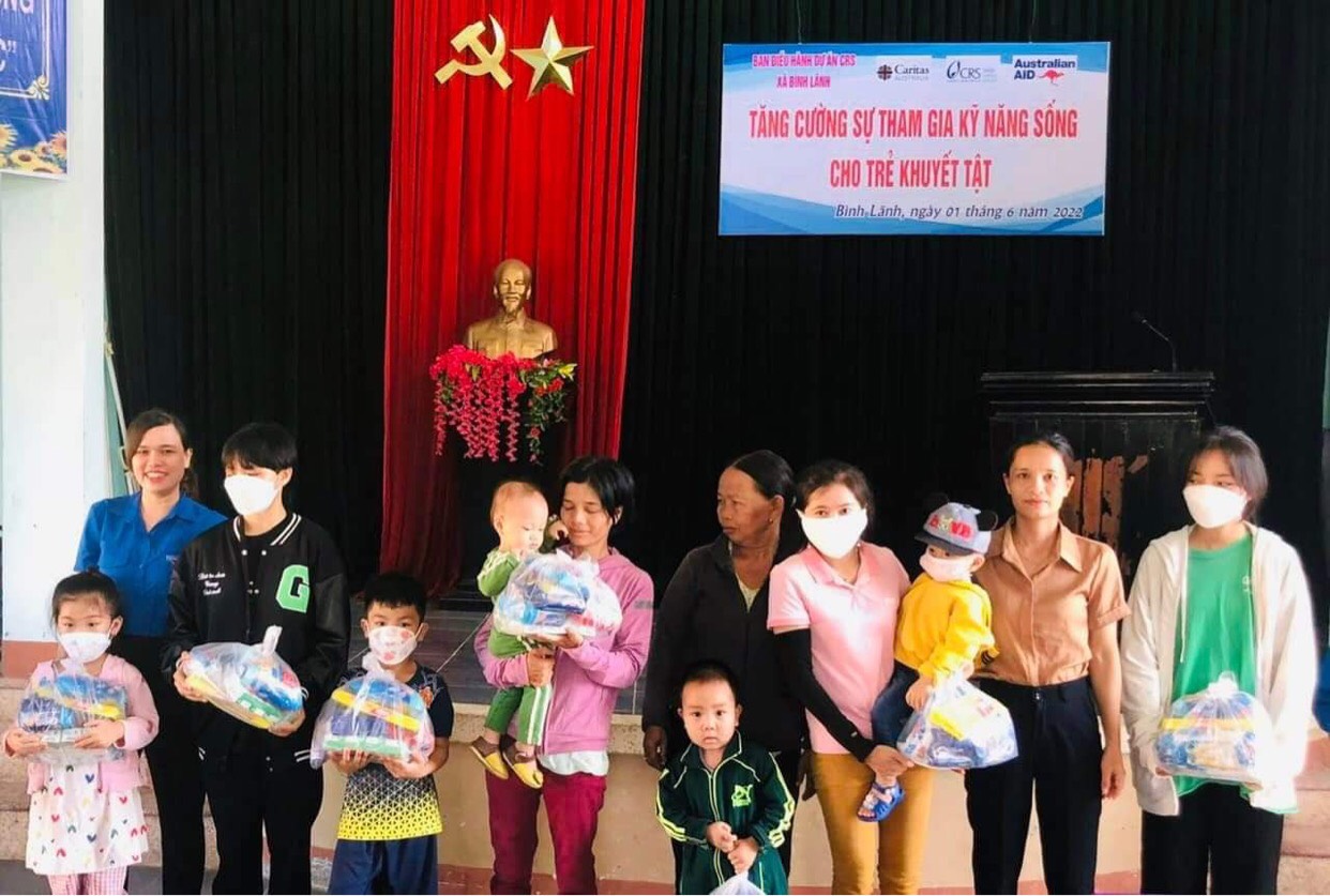 Thăng Bình đồng loạt tổ chức thăm tặng quà cho trẻ em bị ảnh hưởng dịch covid năm 2022