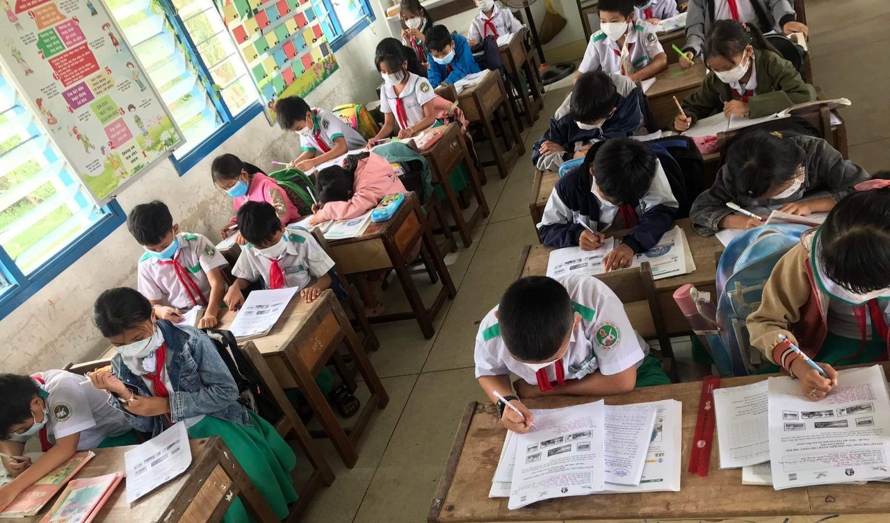 Liên đội Trường Tiểu học Thái Phiên tham cuộc thi Sưu tập và tìm hiểu tem bưu chính năm 2022