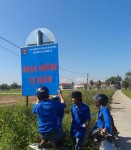 Đoàn xã Bình Tú ra mắt mô hình “Đoạn đường thanh niên tự quản”