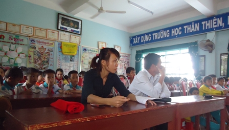 Trường TH Ngô Gia Tự tổ chức kết nạp Đội cho Nhi đồng