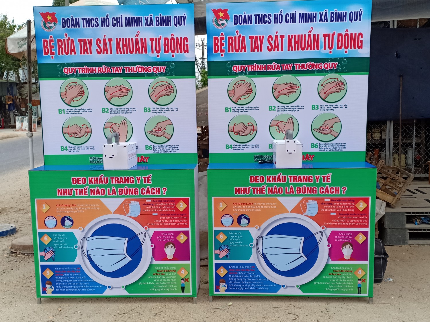 Tuổi trẻ Bình Quý chung tay phòng chống dịch bệnh CoVid - 19