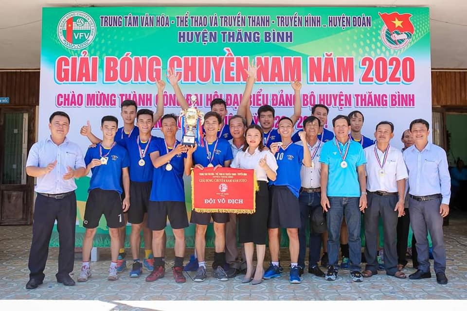 Chân dung nhà tân vô địch đội bóng chuyền nam xã Bình Phục