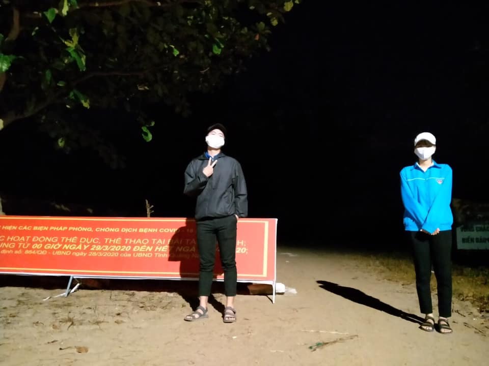 Cảnh ĐVTN trực đếm