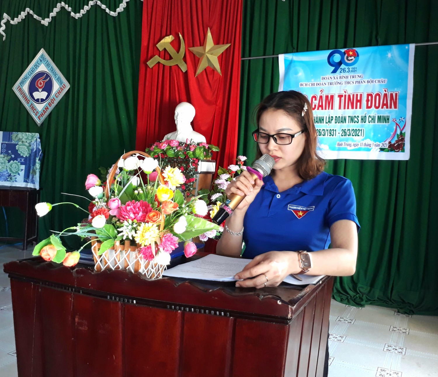 Quang cảnh lớp bồi dưỡng