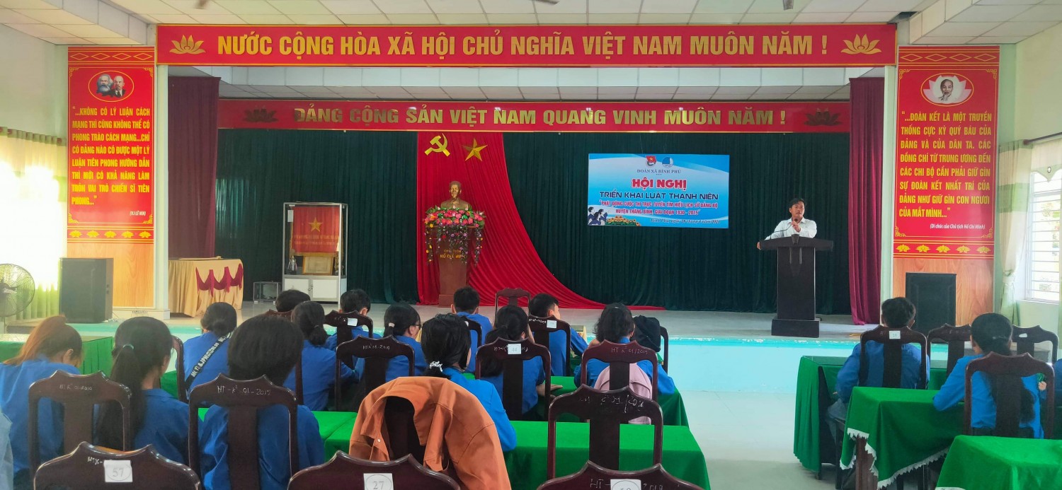 trien khai luat thanh nien