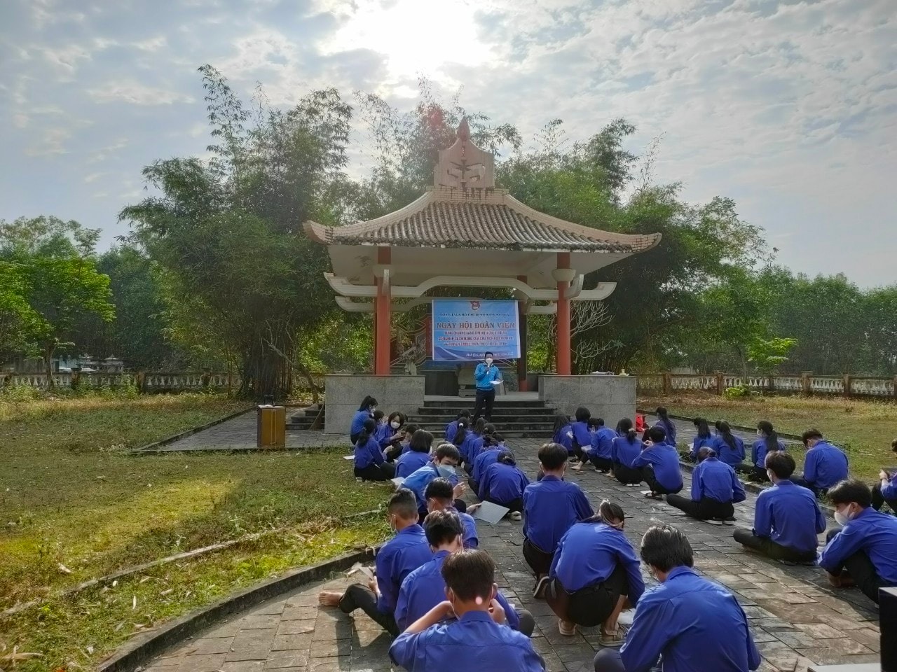 Đoàn xã Bình Quý tổ chức ngày đoàn viên năm 2022