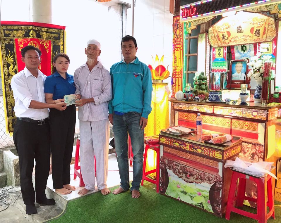 Tuổi trẻ Bình Trung đẩy mạnh các hoạt động thiện nguyện