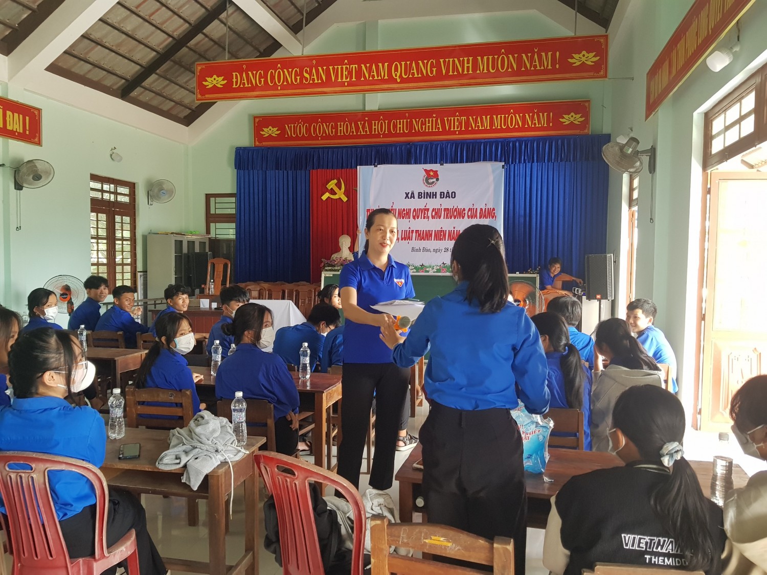 TUỔI TRẺ BÌNH ĐÀO TỔ CHỨC HỘI THI TÌM HIỂU NGHỊ QUYẾT, CHỦ TRƯƠNG CỦA ĐẢNG, ĐOÀN, LUẬT NÊN NĂM 2020